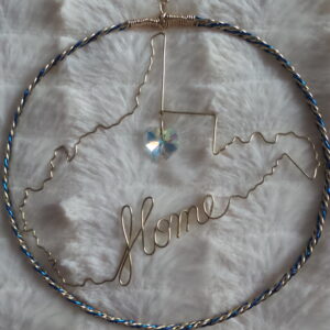 West Virginia Home Ornament