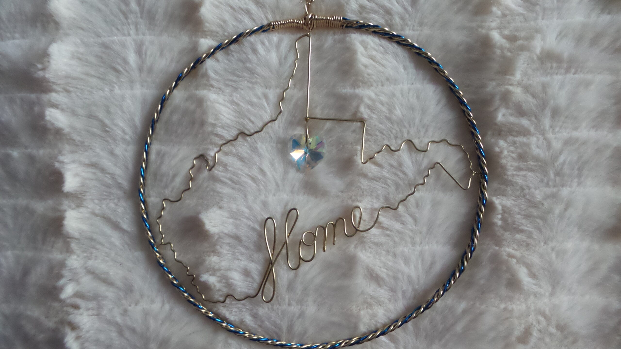 West Virginia Home Ornament